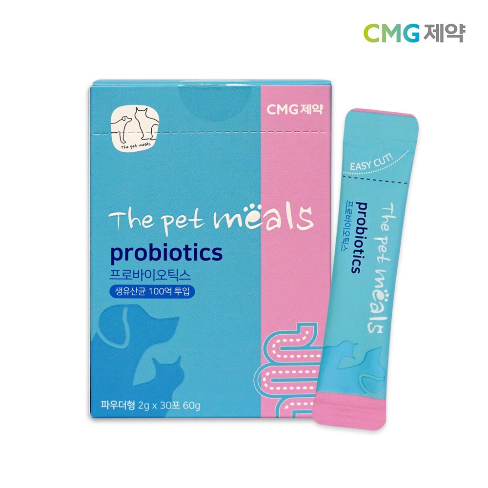 반려동물 CMG제약 더팻밀즈 프로바이오틱스 30포